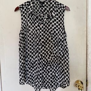 Cute Checkered Blouse